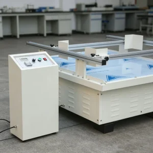 Silent Synchronous Belt Drive Transport Simulation Vibration Tester Low Noise Lab Packaging Test Equipment