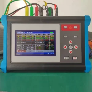 Simultaneously measurement the voltage amplitude Three Phase Voltammetry Phase Meter Power Quality Analyzer