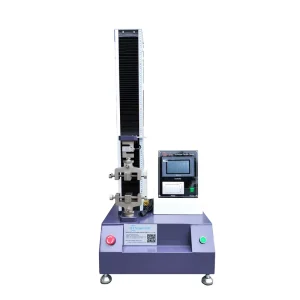 Single Column Material Tester High Precision Desktop Testing Machine for Film Tape Leather Fabric Breaking Force Test