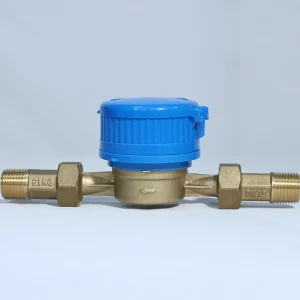 Single Jet Mechanical Flow Meter IP68 Protection OEM Customizable Threaded Connection Easy Installation