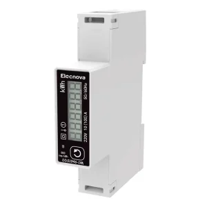 Single Phase 100A Renewable Energy Meter Bidirectional Measuring PV Solar Power Plant MID ±kWh Digital Energy Meter for Solar