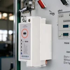Single Phase DIN Rail Prepaid Energy Meter for Africa Middle East STS Certified DLMS AMI CA168-SA01