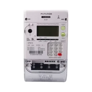 Single Phase DLMS Open Protocol Prepaid KWH Meter with Keypad Energy Meter