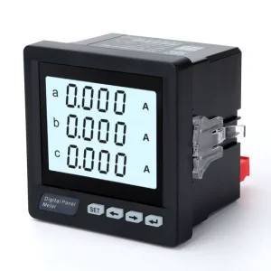 Single Phase Digital LCD Multimeter RM DD6Y Multi-function Meter with RS-485 Communication 96*96 Dimensions