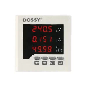 Single Phase Digital Volt amp Ampere Voltage Frequency Combined Meter