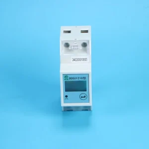 Single Phase Din Rail LCD Digital Display Electricity Power Consumption Energy Watt Meter RS485 Modbus NB Communication 220V