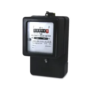 Single Phase Electromechanical KWH Power Energy Meter