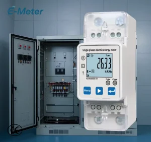 Single Phase Energy Meter for Accurate Electricity Monitoring in Factory Building School and Residential Applications