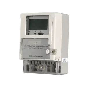 Single Phase GPRS Modular Smart Electric Power Meter Wall Mouted for Energy Measurement