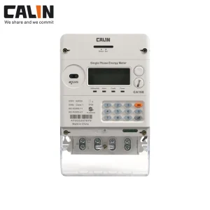 Single Phase KWh Keypad Prepaid Energy Meters for Africa AMR AMI Vending Software RF LoRa Communication Support