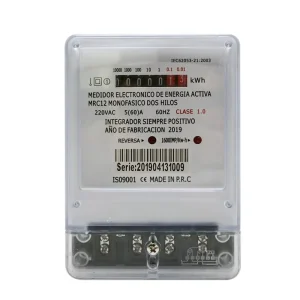 Single Phase Mechanical Step Register Class 1 60HZ Energy Meter
