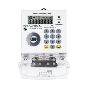 Single Phase Prepayment Energy Meter with Wifi Communication
