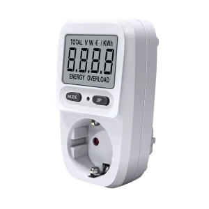 Single-Phase Smart Digital Household Power Socket Plug Energy Metering Intelligent Billing Wattmeter EU Standard