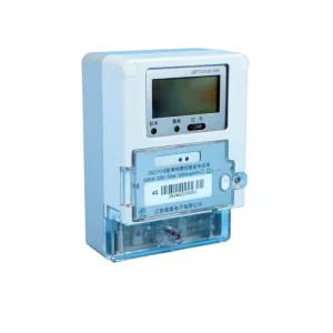 Single Phase Smart Energy Meter Remote Prepaid LCD Electric Meter IoT Metering Class 0.5 Accuracy 60A for Residential Power