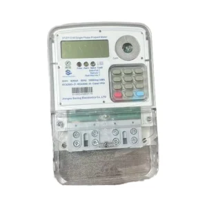 Single Phase Smart Power Energy Meter STS Prepaid KWH Meters with All In One Keypad & LCD Display