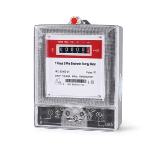 Single Phase Static Home Use Energy Meter Electric Meter for Home Use