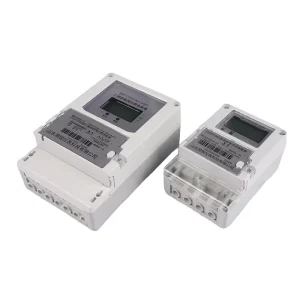 Single Phase Wall Mounted Intelligent Electric Power Kwh Energy Meter Multi Tariff With Rs485 Communication