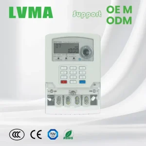 Single Phase Wireless Electric Meter with LCD Display GSM Energy Meter PCB Prepayment IC Card GSM Electricity Meter