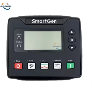 Single Unit Auto-Start Diesel Generator Set Controller HGM4010N SmartGen Control Panel 8-language Display Remote Trigger