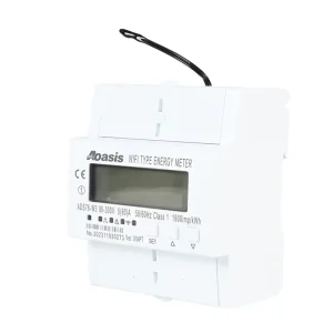 Single phase Energy Meter Rail Mount Multi parameter Measurement High Accuracy