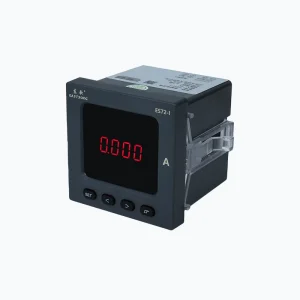 Single-phase LED Digital Power Ammeter ES72-I 0.5 High Precision OEM Customizable RS-485 Communication IP65