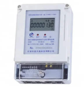 Single phase Prepaid Smart Electric Energy Meter Power Meter