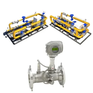 Skid-Mounted Proline Prosonic Flow G 300 E+H Ultrasonic Flowmeter for Gas