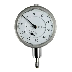 Small 35mm Bezel Dial Indicator with 4mm Travel Mini Ring Dial Gauge 0.01mm