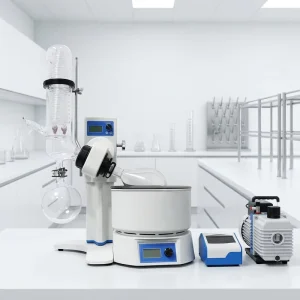 Small Laboratory Rotary Evaporator 1L 2L 5L Vacuum Distillation System for Organic Synthesis Research