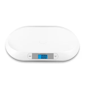 Smart 20KG Household White Plastic Four-point Type LCD Digital Electronic Weighing Infant Baby Scale