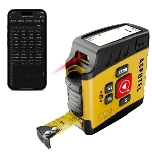 Smart 40m Laser Distance Meter 5m Digital Steel Tape Measure Bluetooth Wireless App Connection Measuring Device for DIY Repair