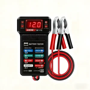 Smart Car Battery Tester Suitable for Home Self-Checking Repair Shops One-Click Diagnosis of Life Span and Capacity