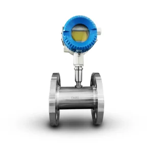 Smart Digital DN300 1.0% Accuracy Oil Gas Turbine Flowmeter Stainless Steel 316L for Gasoil Water Liquid Chemical