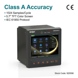 Smart Digital Ethernet Power Quality Analyzer 63rd Harmonic PQ Analyzer Class 0.2s Precision 6DI 4DO Solar Energy Modbus TCP
