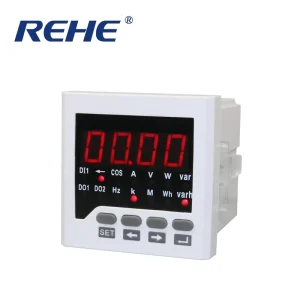 Smart Digital Multimeter 72*72mm Single Phase Multifunction Power Energy Meter Class 0.5 AC 5A 0-500V CE ROHS Certified