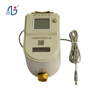 Smart Digital Prepaid Water Meter Campus Use Threaded Connection Leak Detection Durable ABS Housing IP68 Protection