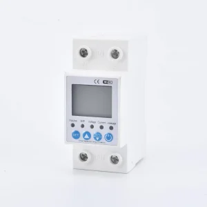Smart Earth Leakage Over Under Voltage Protector Relay Circuit Breaker Timer Energy Power kWh Meter Smart Life