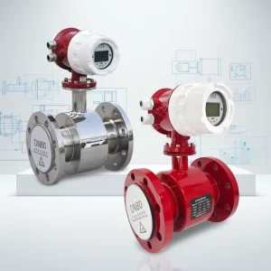 Smart Electromagnetic Flow Meter with LCD Display