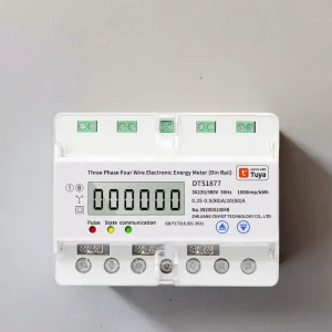 Smart Electronic Meter DTS1877(7P) WIFI Three Phase Guide Rail Energy Meter