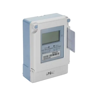 Smart Electronic Single Phase Watt Hour Prepaid Energy Meter with RS-485 Communication and LCD Display