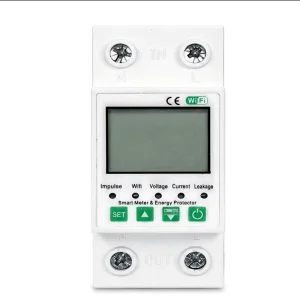 Smart Energy Meter Single Phase Auto Reclosing Switch WiFi Remote Class 1.0 Voltage Protector Electrical Equipment