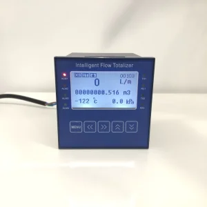 Smart Flow Rate Counter Instrument with Flow Meter Connection Intelligent FlowTotalizer for Flow Measurement