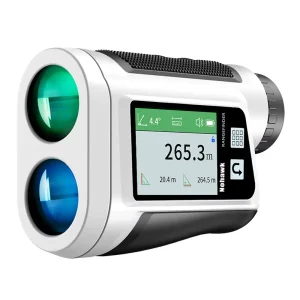 Smart Golf Laser Rangefinder 600m Mini Outdoor Range Finder with Screen and Speaker