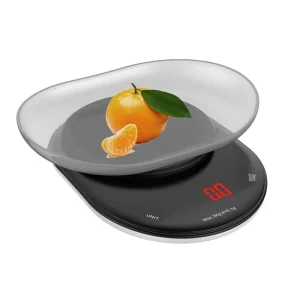 Smart Kitchen Scale LCD Display Electronic Weighing Scale Portable Food Scale for Household Use
