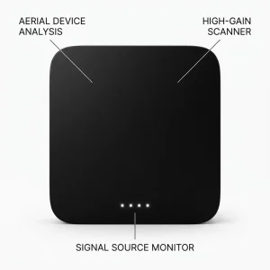 Smart Mini RF Detector with IOS App Connectivity and Remote Control for Professional UAV Signal Monitoring & Identification