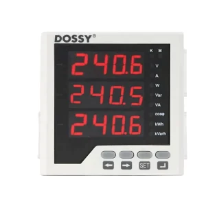 Smart Multifunctional Three Phase Energy Meter Electricity Meter Kwh Meter