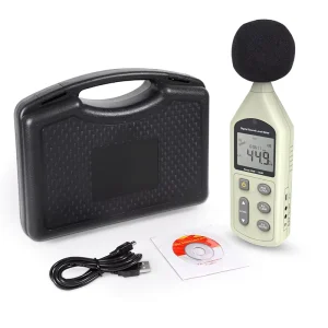 Smart Noise Meter Digital Sound Level Measurement Volume Decibel Meter Noise Test Detector