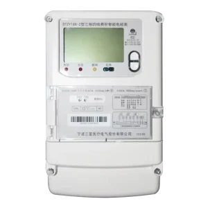 Smart Prepaid Electric Energy Meter Wall Mounted Single Phase Three Phase Four Wire Fee Control Smart Meter