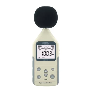 Smart Sensor AR814 Digital Sound Level Meter 30~130dB 31.5Hz~8.5KHz 1.5dB Accuracy 5-Digit Resolution Noise Meter Carry OEM