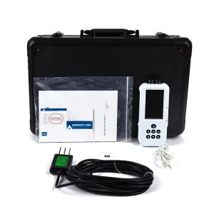 Smart Soil Sensor Moisture Temperature Salinity EC PH Portable Field Soil Testing Kit